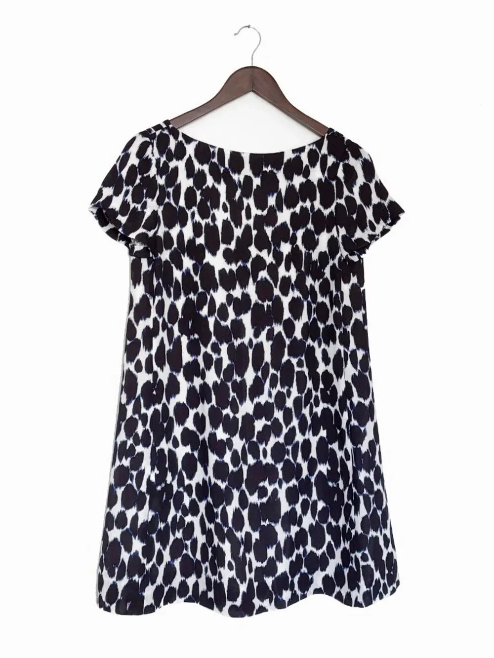 Kate Spade Blue Leopard Print Dress - SIZE 2
